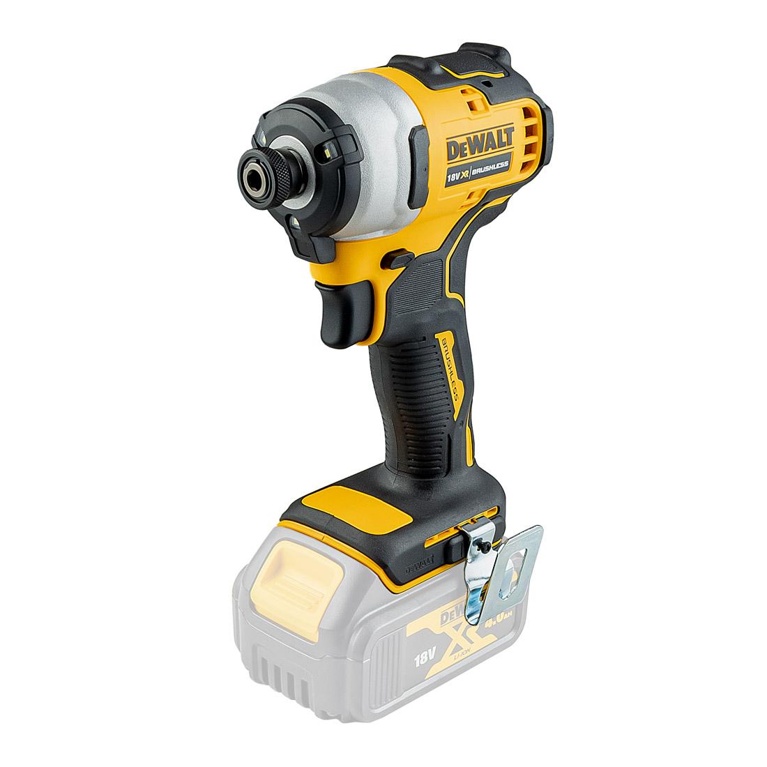 Aparafusador impacto compacto sem escovas XR 18V sem carregador e bateria DCF809N DeWalt